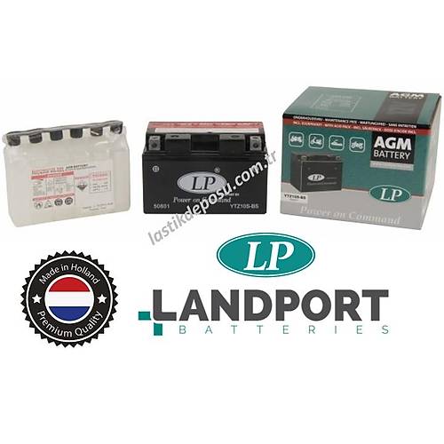 LP YTZ10S-BS 12V8AH Bakımsız AGM Motosiklet Aküsü