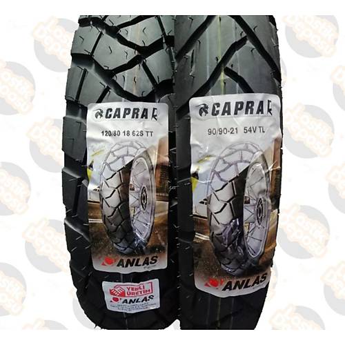 Anlas 120/80-18 CapraR 62S TT Arka Lastik