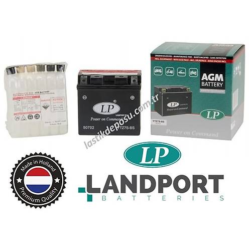 LP Motosiklet Aks YTZ7S-BS 12V5AH Bakmsz AGM Ak