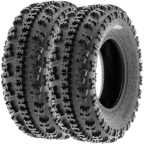 SunF Set 22x7-10 ve 22X10-9 A027 6 Kat Atv Lastik n-Arka