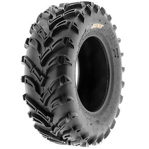 SunF Set 25x8-12 ve 25x10-12 A024 Mud Trail 6Kat Atv Lastik Takımı Ön-Arka