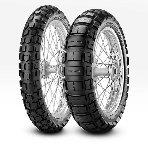 Pirelli Set 90/90-21 ve 150/70R18 Scorpion Rally M+S n Arka Takm