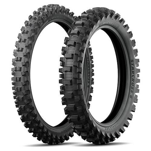 Michelin 110/100-18 StarCross 6 Medium Soft Motosiklet Arka Lastik