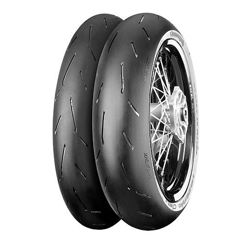 Continental Set 110/70ZR17 ve 150/60ZR17 ContiRaceAttack 2 Street Ön Arka Takım