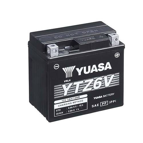 Yuasa YTZ6V 12V5AH Bakmsz Motosiklet Aks