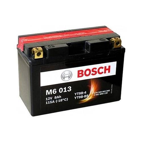 Bosch YT9B-BS 12V8A Bak�ms�z AGM Motosiklet Ak�s�