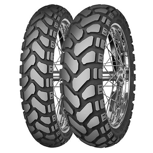 Mitas Set 110/80B19 ve 140/80B17 E07 Enduro Trail n Arka Takm