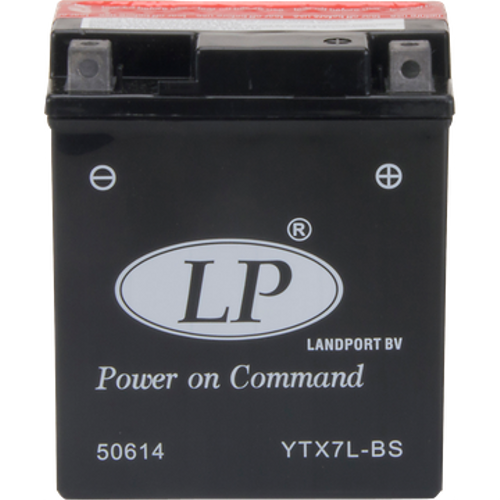 LP YTX7L-BS 12V6AH Bakımsız AGM Motosiklet Aküsü