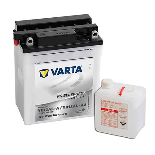 Varta YB12AL-A2 12V12 AH Motosiklet Aküsü