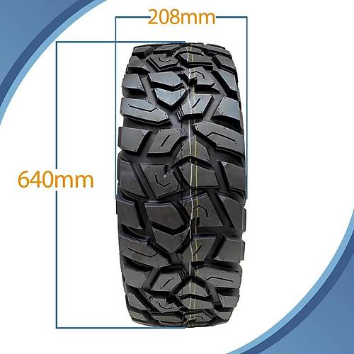 Obor Set 25x8.00R12 ve 25x10.00R12 WL03 Antelope 8PR Atv n Arka Takm Lastii