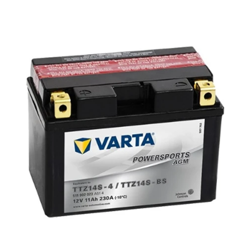 Varta TTZ14S-BS 12V11AH Bak�ms�z AGM (FA) Jel Motosiklet Ak�s�