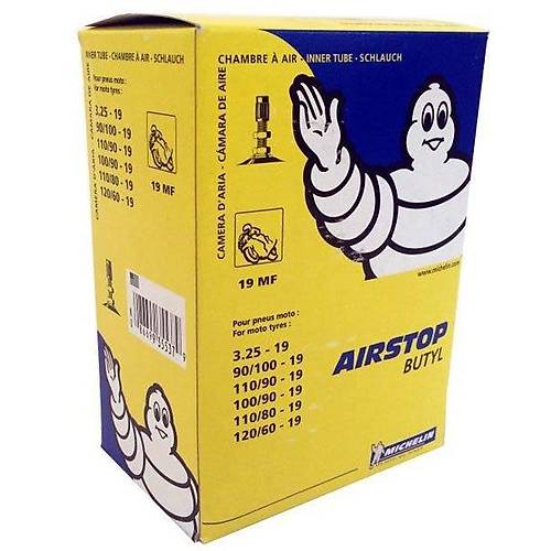 Michelin Airstop 19 MF 90/100-19 Düz Supaplı İç Lastik