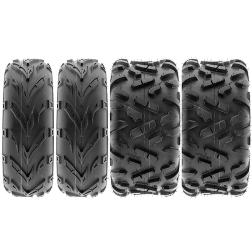 SunF Set 21x7-10 ve 22X10-9 A004-A051 6 Kat Atv Lastik Ön-Arka