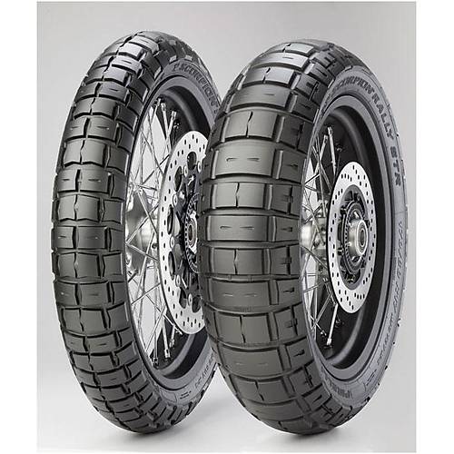 Pirelli Set 100/90-19 ve 130/80R17 Scorpion Rally STR n Arka Set