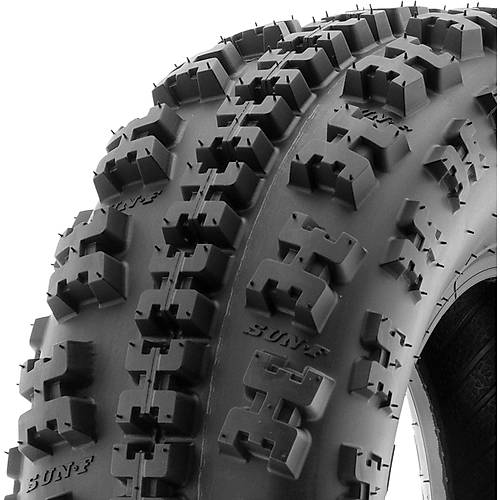 SunF Set 22x7-10 ve 22X10-9 A027 6 Kat Atv Lastik n-Arka