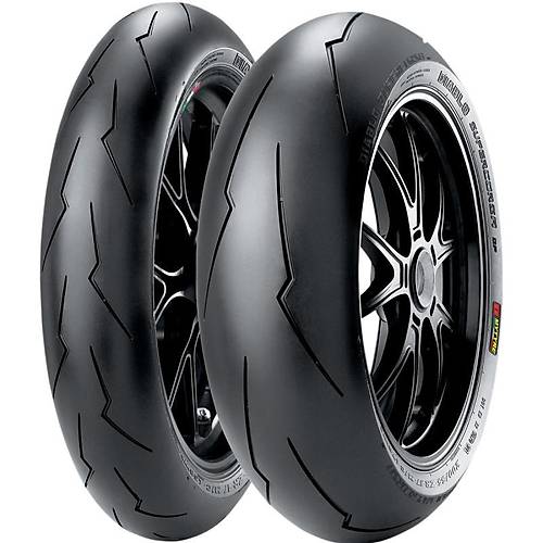 Pirelli Set 120/70ZR17 SC1 ve 190/55ZR17 SC2  Diablo SuperCorsa SC V3 n Arka Takm