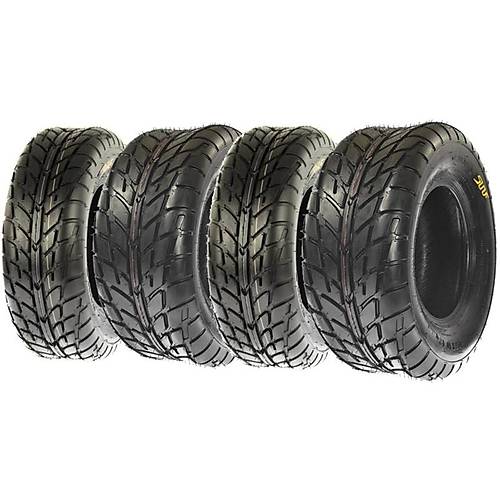 SunF Set 21x7-10 ve 22X10-10 A021 6Kat Yol Atv Lastik Takımı Ön-Arka