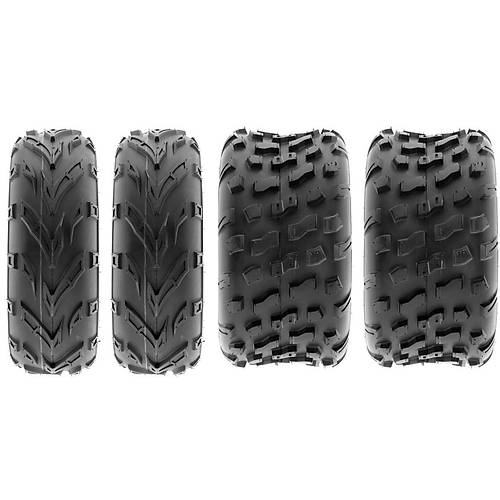 SunF Set 21x7-10 ve 20X10-9 A004-A022 6 Kat Atv Lastik Ön-Arka