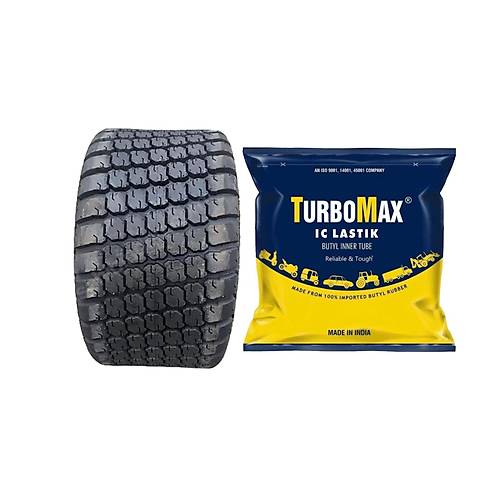 Deestone 15x6.00-6 D266 TL 4PR Çim Traktörü Golf Ve L İç Lastik Set