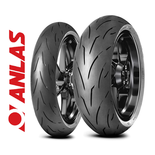 Anlas Set 120/70ZR17 ve 190/50ZR17 Viento Sport Ön Arka Takım