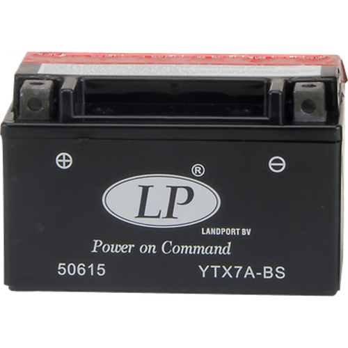 LP YTX7A-BS 12V7AH Bakımsız AGM Motosiklet Aküsü