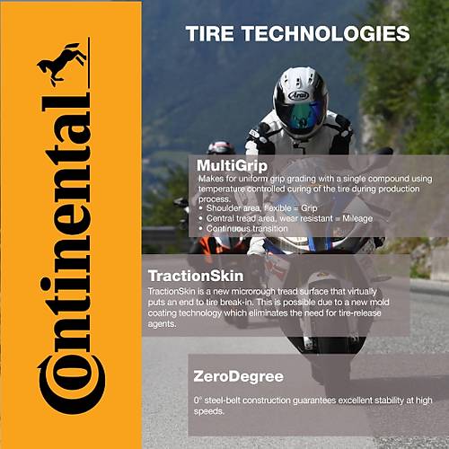 Continental 190/55ZR17 ContiSportAttack2 75W