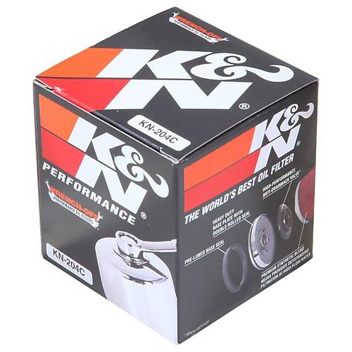 K&N-204C Yağ Filtresi Honda - Kawasaki - Yamaha