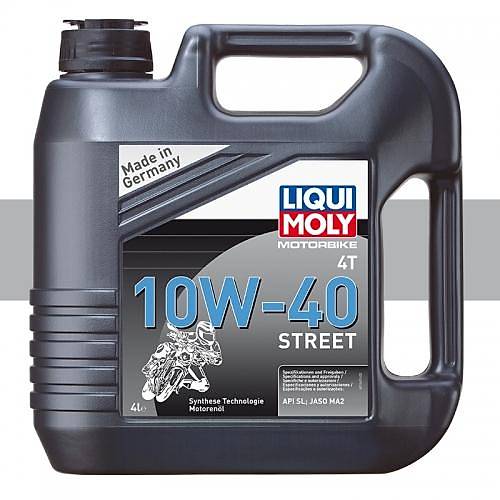 Liqui Moly Motosiklet Motor Ya 10W-40 4T Sentetik Street 4L