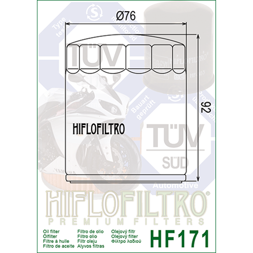 Hiflo HF-171C Ya Filtresi