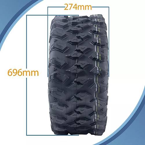 Obor Set 27x9.00R14 ve 27x11.00R14 WL15 Lynx 8PR Atv n Arka Takm
