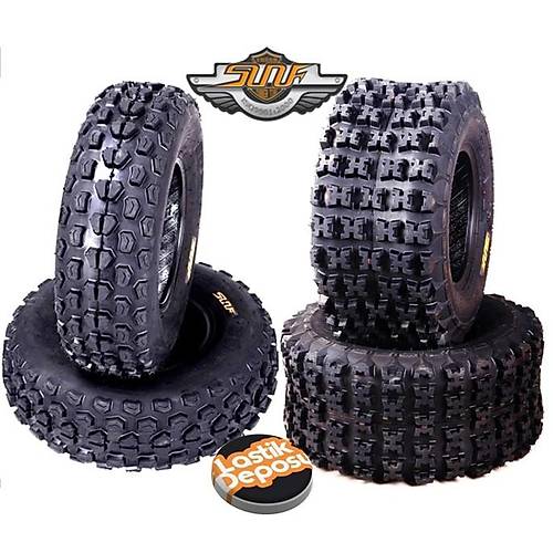 SunF Set 22x7-10 ve 22X10-10 A017 - A027 6Kat Atv Lastik Takm n-Arka