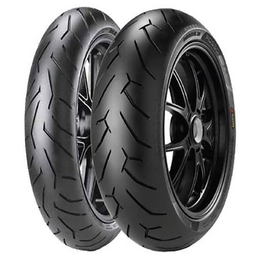 Pirelli Takm Ducati Diavel 120/70ZR17 (K) 240/45ZR17 Diablo Rosso II n Arka Set