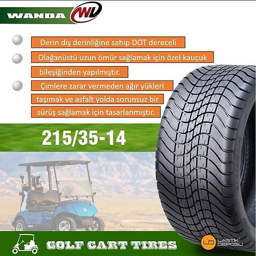Wanda 215/35R14 WR028 4PR Golf Arabas Karavan Lastii
