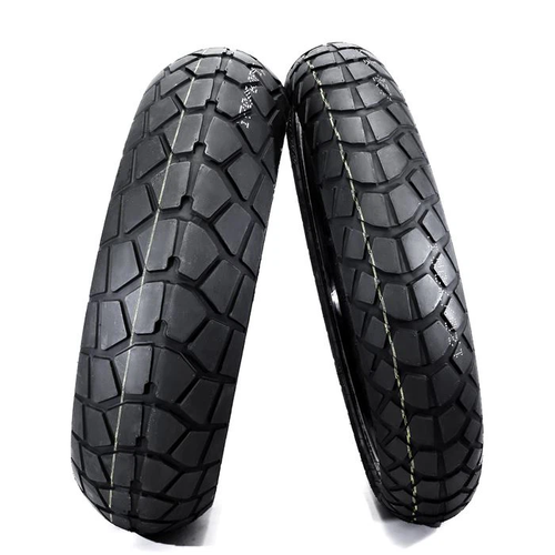 Kingtyre Set 110/80R19 ve 130/80R17 K66 Motosiklet n Arka Takm Lastik