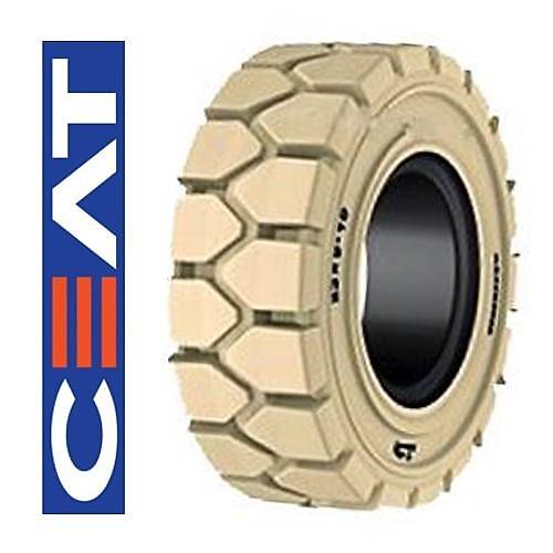 Ceat 7.50-15 / 5.50 Beyaz Segmanlı Dolgu iz yapmayan Forklift Lastiği