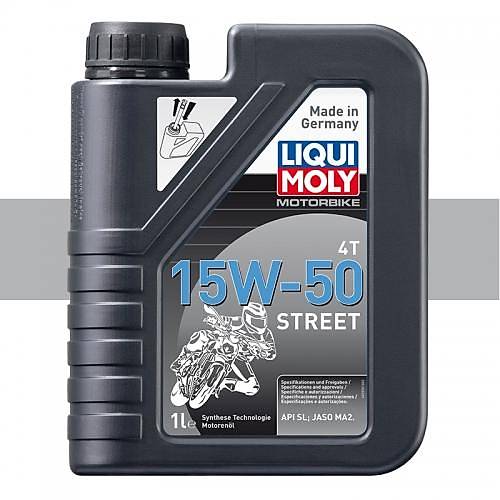 Liqui Moly Motosiklet Motor Yağı 15W-50 4T Sentetik Street 1L
