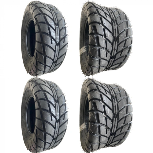 Junkai Set 21x7-10 ve 22x10-10 SW679 4 Kat Atv �n Arka Tak�m Lastik