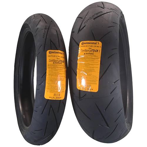 Continental 190/55ZR17 ContiSportAttack2 75W