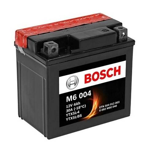 Bosch YTX5L-BS 12V4A Bak�ms�z AGM Motosiklet Ak�s�