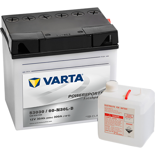Varta 53030/60-N30L-B 12V30AH Motosiklet Ak�s�