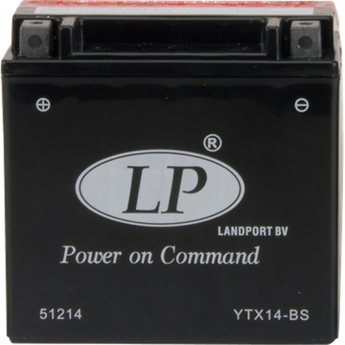 LP YTX14-BS 12V12AH AGM Motosiklet Aküsü