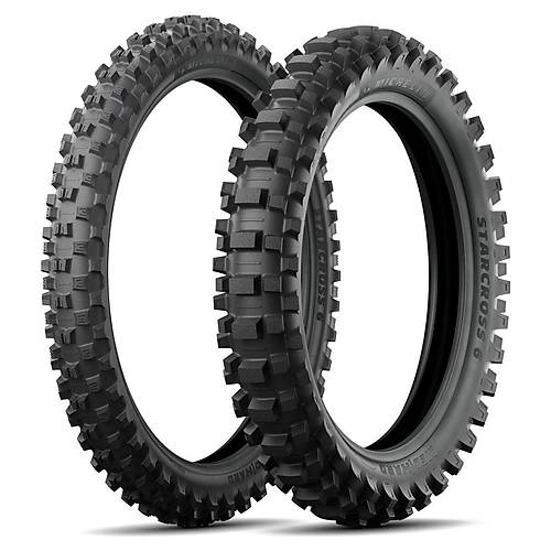 Michelin Set 80/100-21 ve 120/90-18 StarCross 6 Medium Hard Motosiklet n Arka Takm (2022)