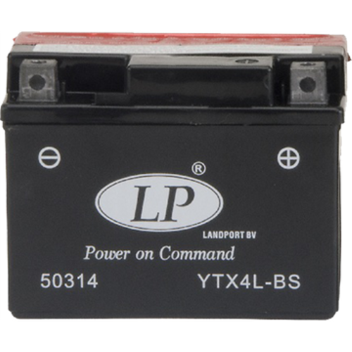 LP YT4L-BS 12V3AH Bakımsız AGM Motosiklet Aküsü