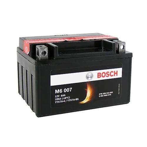 Bosch YTX7A-BS 12V6A Bak�ms�z AGM Motosiklet Ak�s�