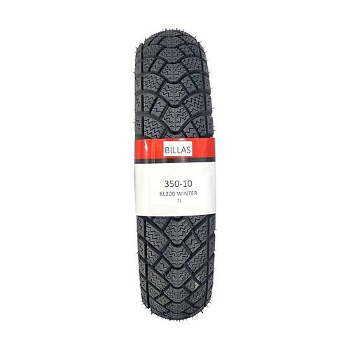 Billas 3.50-10 BL200 TL 59M 4PR Motosiklet Kış Lastiği