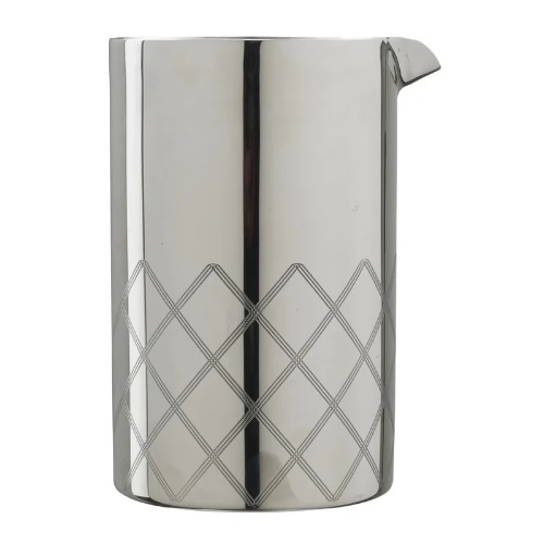 Double Walled Diamond Mixing Glass