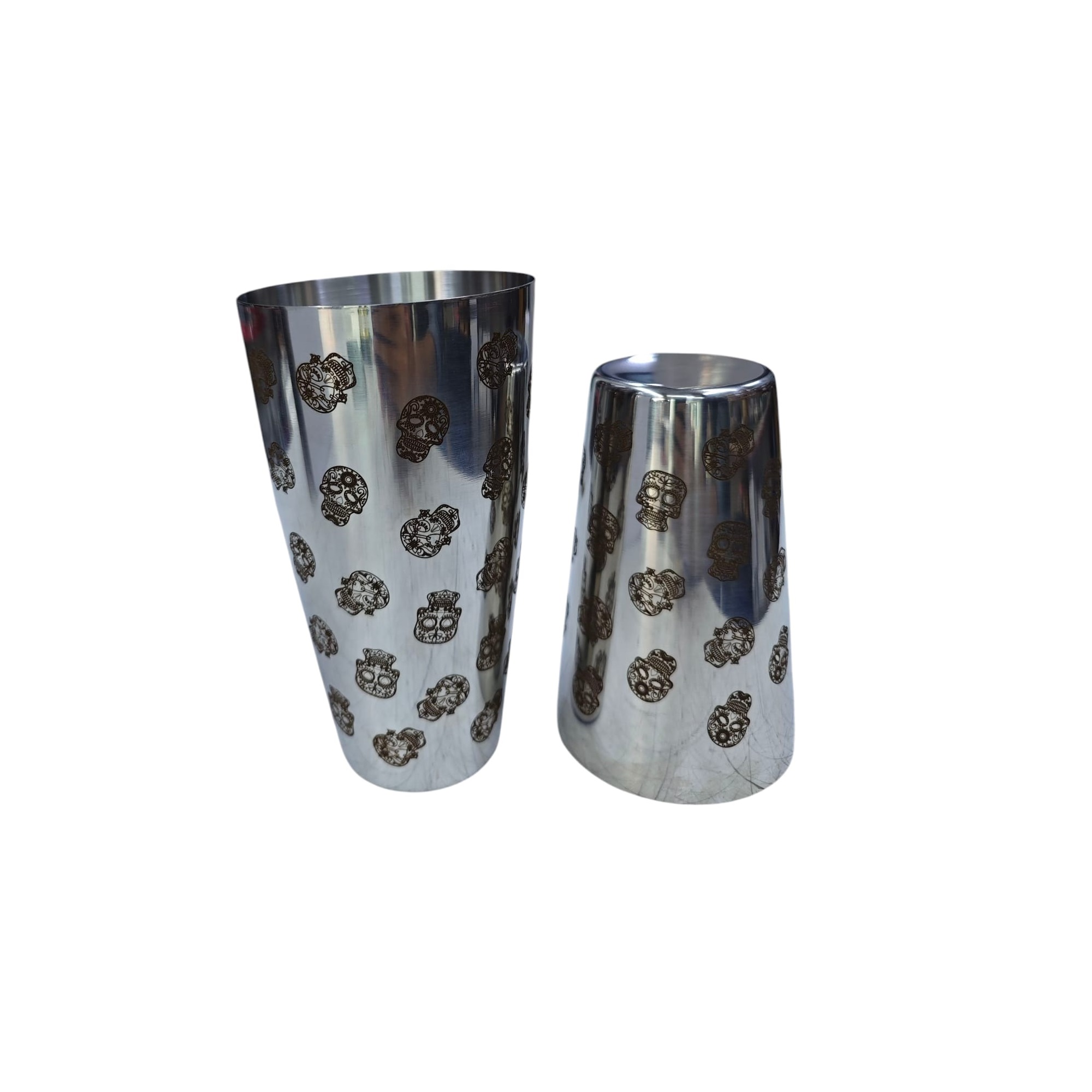 Bar Boss Skull Tattoo Shaker