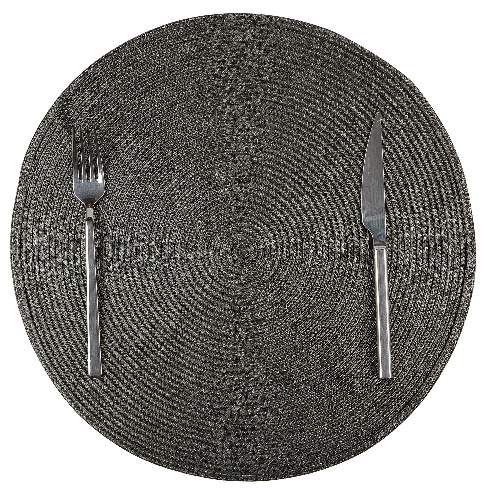 Biradlı Pvc Siyah Amerikan Servis 38 Cm