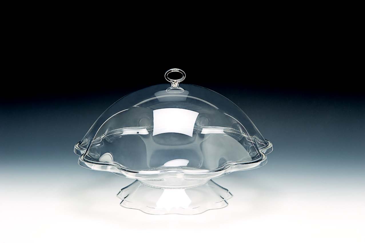 Akrilik Kapaklı Papatya Model Meyvelik-39 Cm