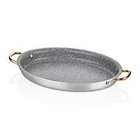 Alu Granit Oval Omlet Tava